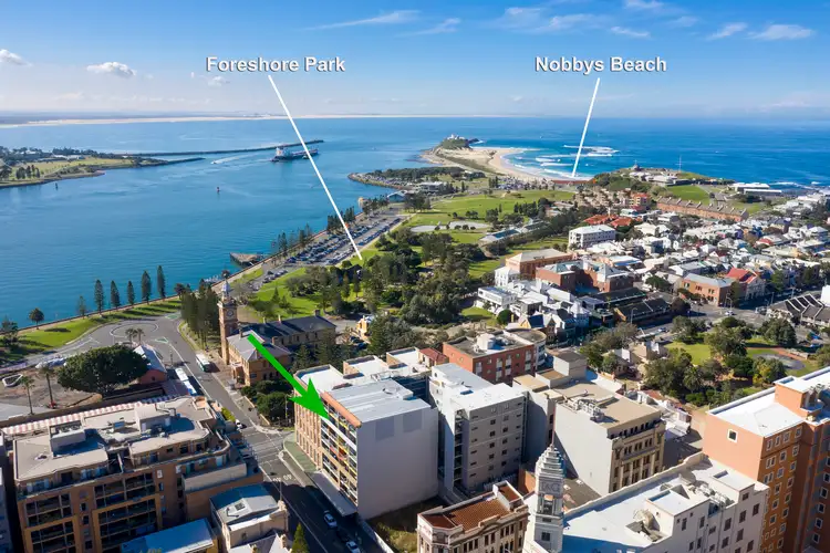 Second view of Homely apartment listing, 602/9 Watt Street, Newcastle NSW 2300