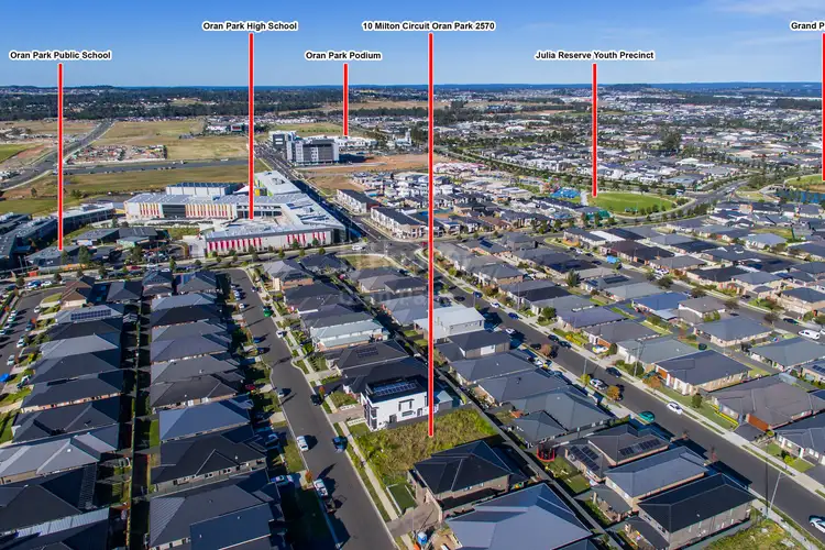 Second view of Homely land listing, 10 Milton Circuit, Oran Park NSW 2570