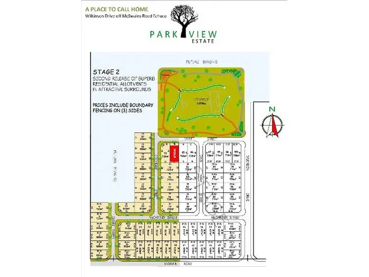 Sixth view of Homely land listing, LOT 184 Yakoa Natya Avenue, Echuca VIC 3564