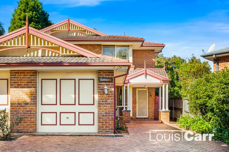 Main view of Homely semi-detached listing, 2/12A Merriwa Place, Cherrybrook NSW 2126