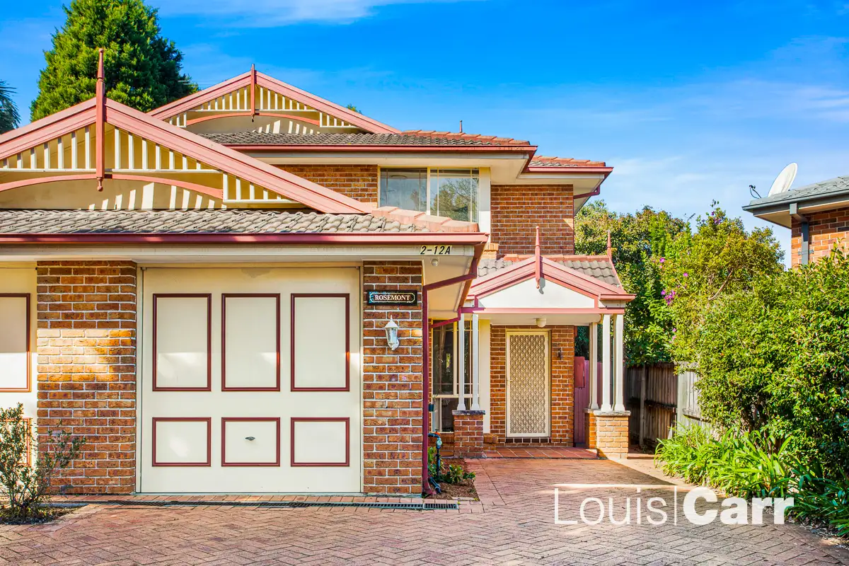 Main view of Homely semi-detached listing, 2/12A Merriwa Place, Cherrybrook NSW 2126