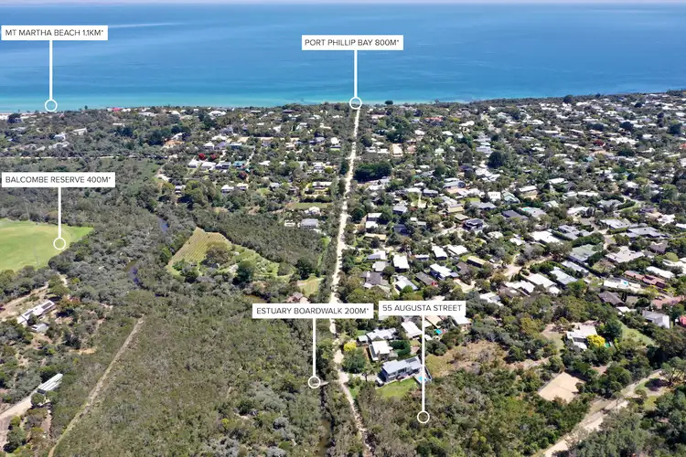 Third view of Homely land listing, 55 Augusta Street, Mount Martha VIC 3934