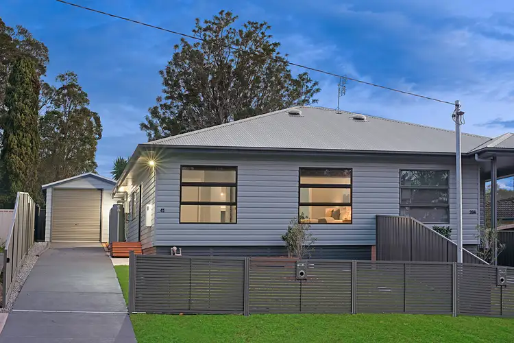 Main view of Homely semi-detached listing, 41 Allowah Street, Waratah West NSW 2298