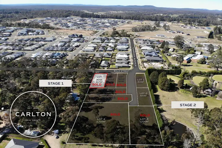 Main view of Homely land listing, LOT 3011, 46 Bold Street, Renwick NSW 2575