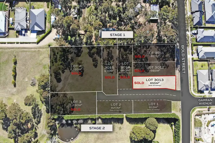 Second view of Homely land listing, LOT 3013, 50 Bold Street, Renwick NSW 2575