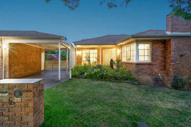 Main view of Homely house listing, 16 Wooddale Grove, Mitcham VIC 3132