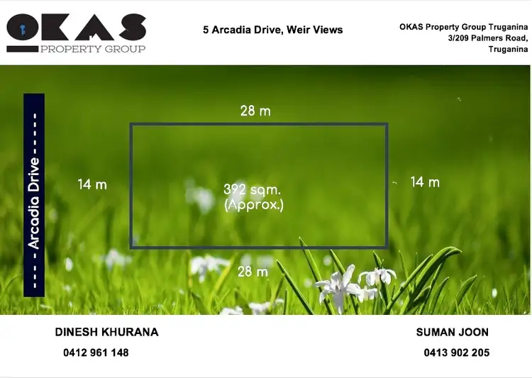Main view of Homely land listing, 5 Arcadia Drive, Weir Views VIC 3338