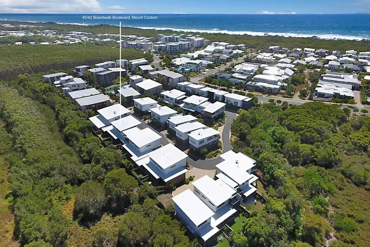 Second view of Homely townhouse listing, 45/42 Boardwalk Boulevard, Mount Coolum QLD 4573