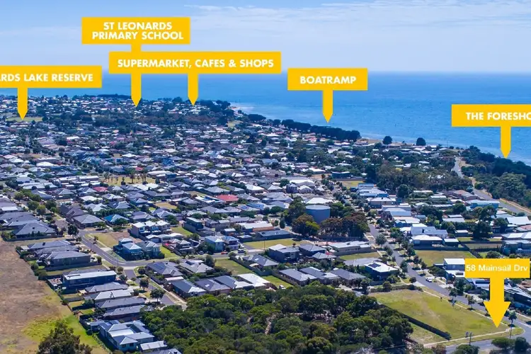 Second view of Homely land listing, 58 Mainsail Drive, St Leonards VIC 3223