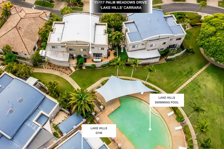 Second view of Homely townhouse listing, 11/117 Palm Meadows Drive, Carrara QLD 4211