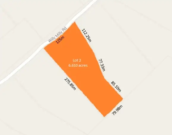 Lot 2 Willy Milly Road, Castlemaine VIC 3450