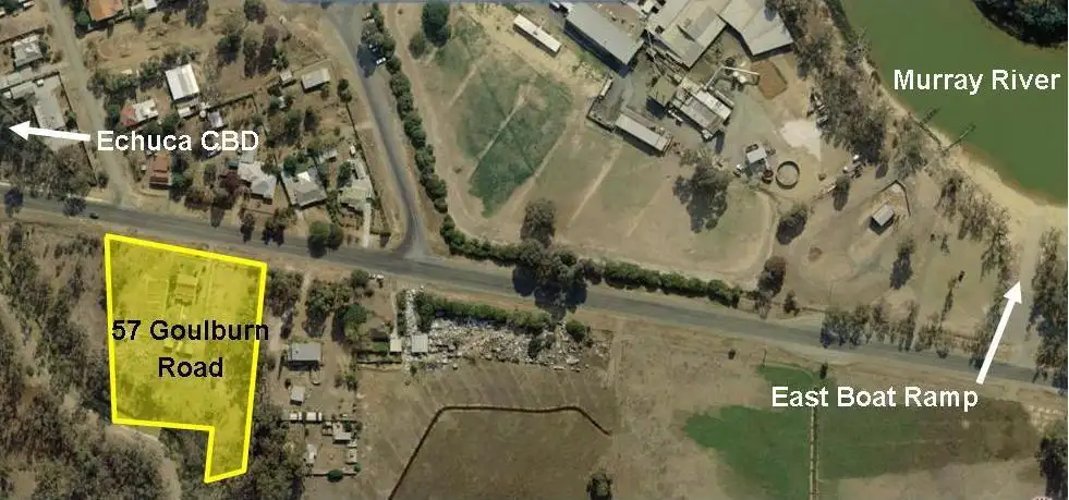 Main view of Homely rural property listing, 57 Goulburn Road, Echuca VIC 3564