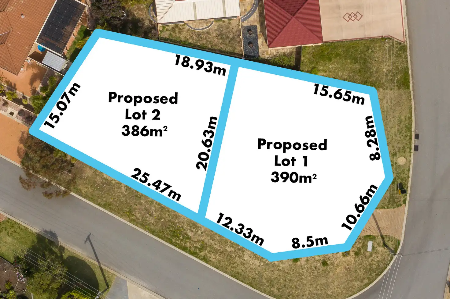 Main view of Homely land listing, LOT 1 & 2, 10 Bridgedale Close, Beldon WA 6027