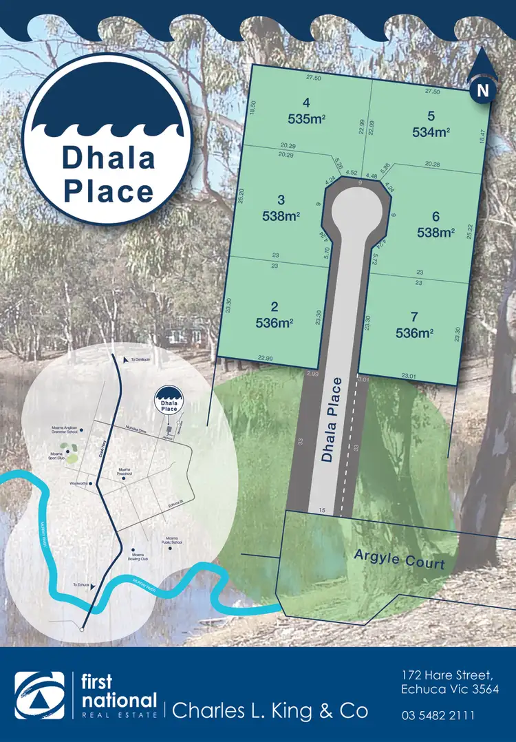 Main view of Homely land listing, LOT 2 Dhala Place, Moama NSW 2731