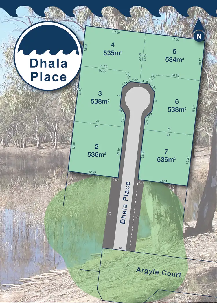Sixth view of Homely land listing, LOT 2 Dhala Place, Moama NSW 2731
