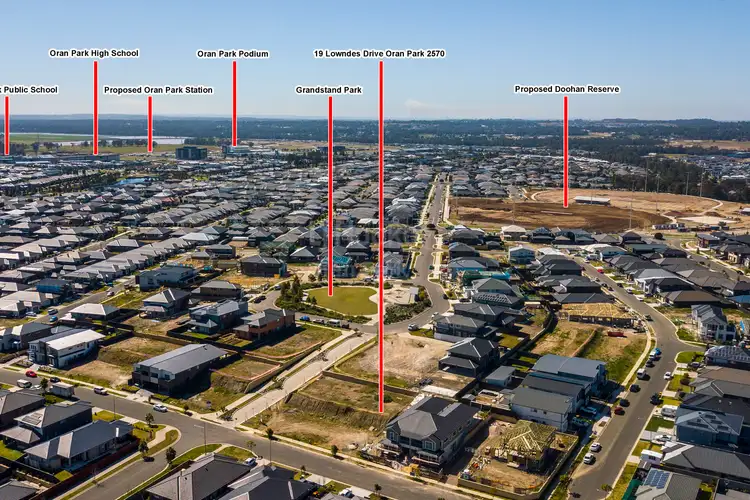 Second view of Homely land listing, 19 Lowndes Drive, Oran Park NSW 2570