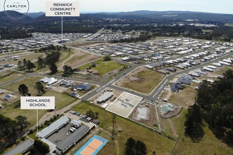 Fourth view of Homely land listing, LOT 1266, 36 Challoner Rise, Renwick NSW 2575