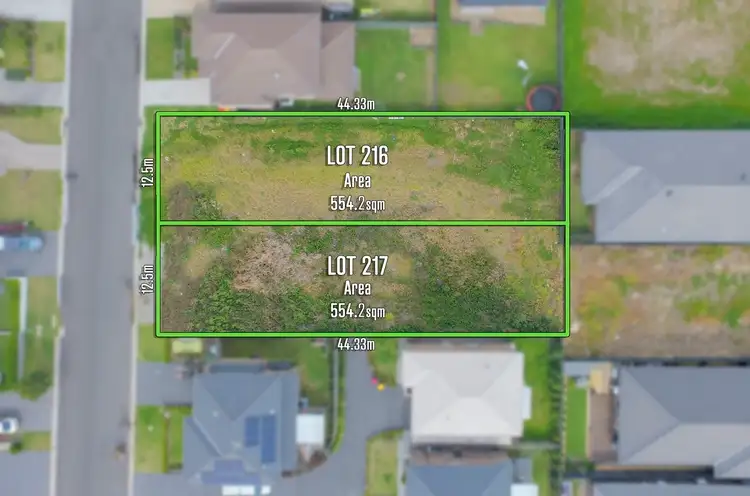 Main view of Homely land listing, LOT 216 & 217 Whitechapel Avenue, Schofields NSW 2762