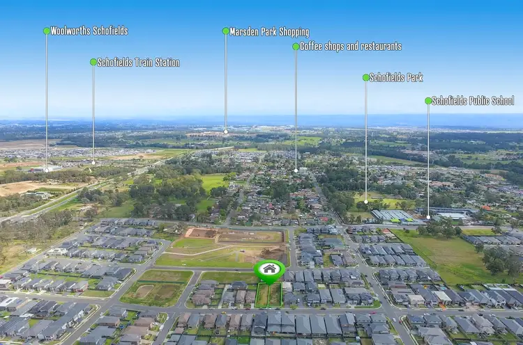 Second view of Homely land listing, LOT 216 & 217 Whitechapel Avenue, Schofields NSW 2762