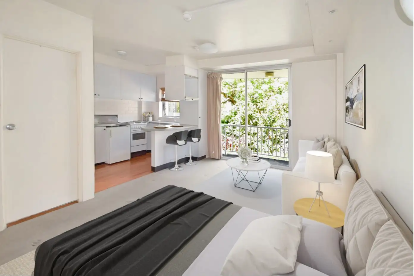 Main view of Homely studio listing, 319/4 Roslyn Gardens,, Elizabeth Bay NSW 2011