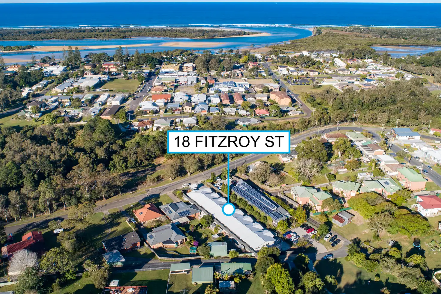 Main view of Homely villa listing, 1/18 Fitzroy Street, Urunga NSW 2455