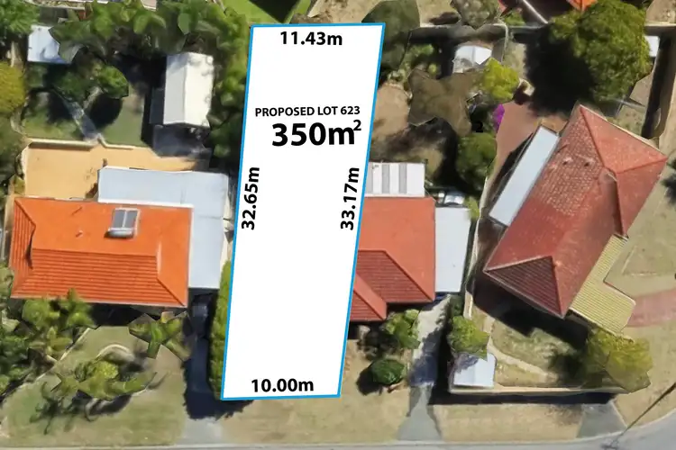 Second view of Homely land listing, LOT 623, 40 Seaflower Crescent, Craigie WA 6025
