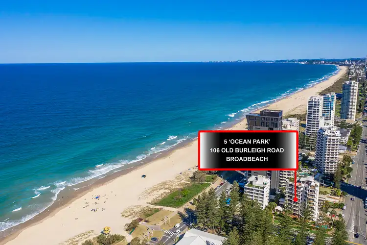 Main view of Homely unit listing, 5/106 Old Burleigh Road, Broadbeach QLD 4218