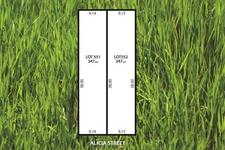 LOT 551 & 552, 55 Alicia Street, Athol Park SA 5012