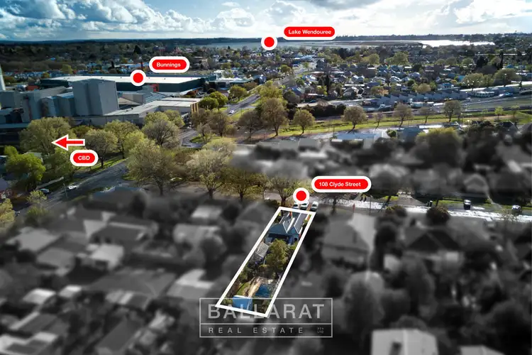 Second view of Homely house listing, 108 Clyde Street, Soldiers Hill VIC 3350