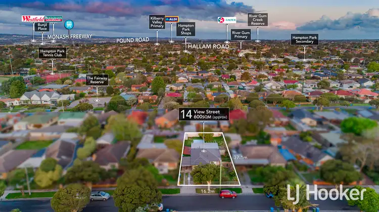 Second view of Homely house listing, 14 View Street, Hampton Park VIC 3976