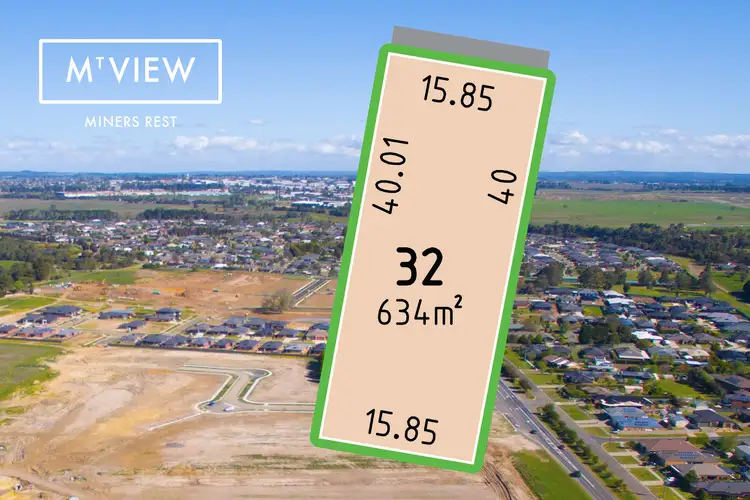 LOT 32 Aquiver Terrace, Miners Rest VIC 3352