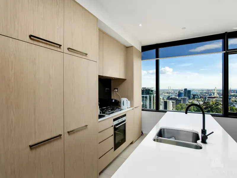 Main view of Homely apartment listing, 2802/155 Franklin Street, Melbourne VIC 3000