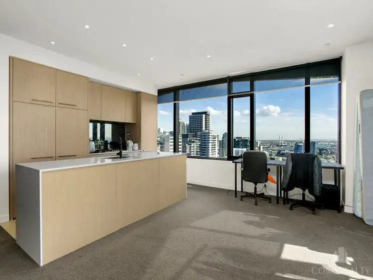 Second view of Homely apartment listing, 2802/155 Franklin Street, Melbourne VIC 3000