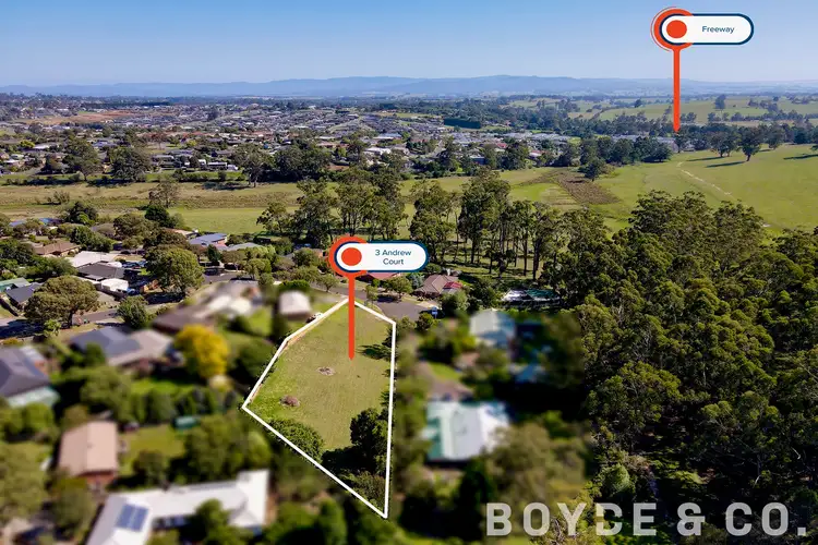 Second view of Homely land listing, 3 Andrew Court, Drouin VIC 3818