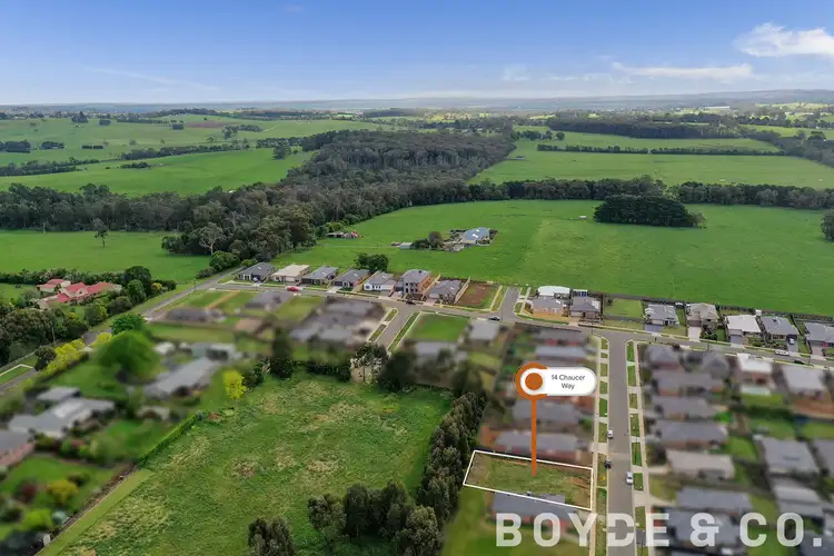 Third view of Homely land listing, 14 Chaucer Way, Drouin VIC 3818