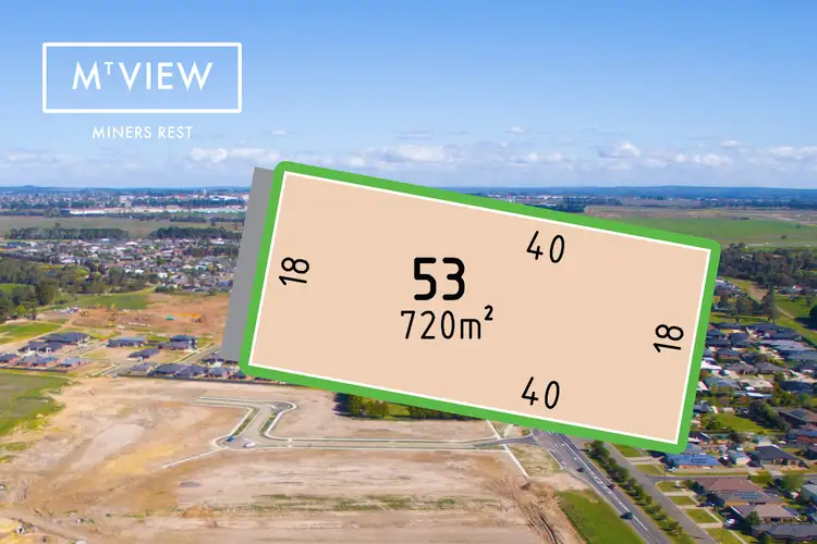 LOT 53 Bridle Street, Miners Rest VIC 3352