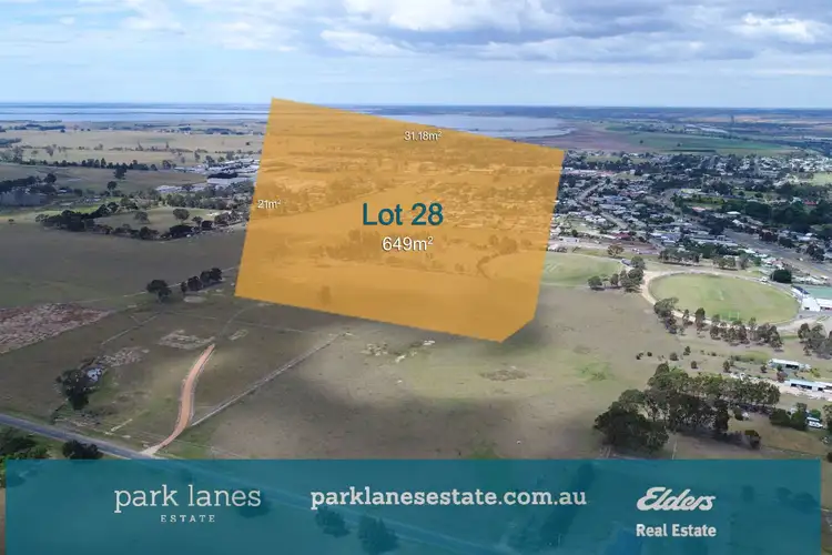 Main view of Homely land listing, LOT 28 Park Lanes Estate, Lucknow VIC 3875