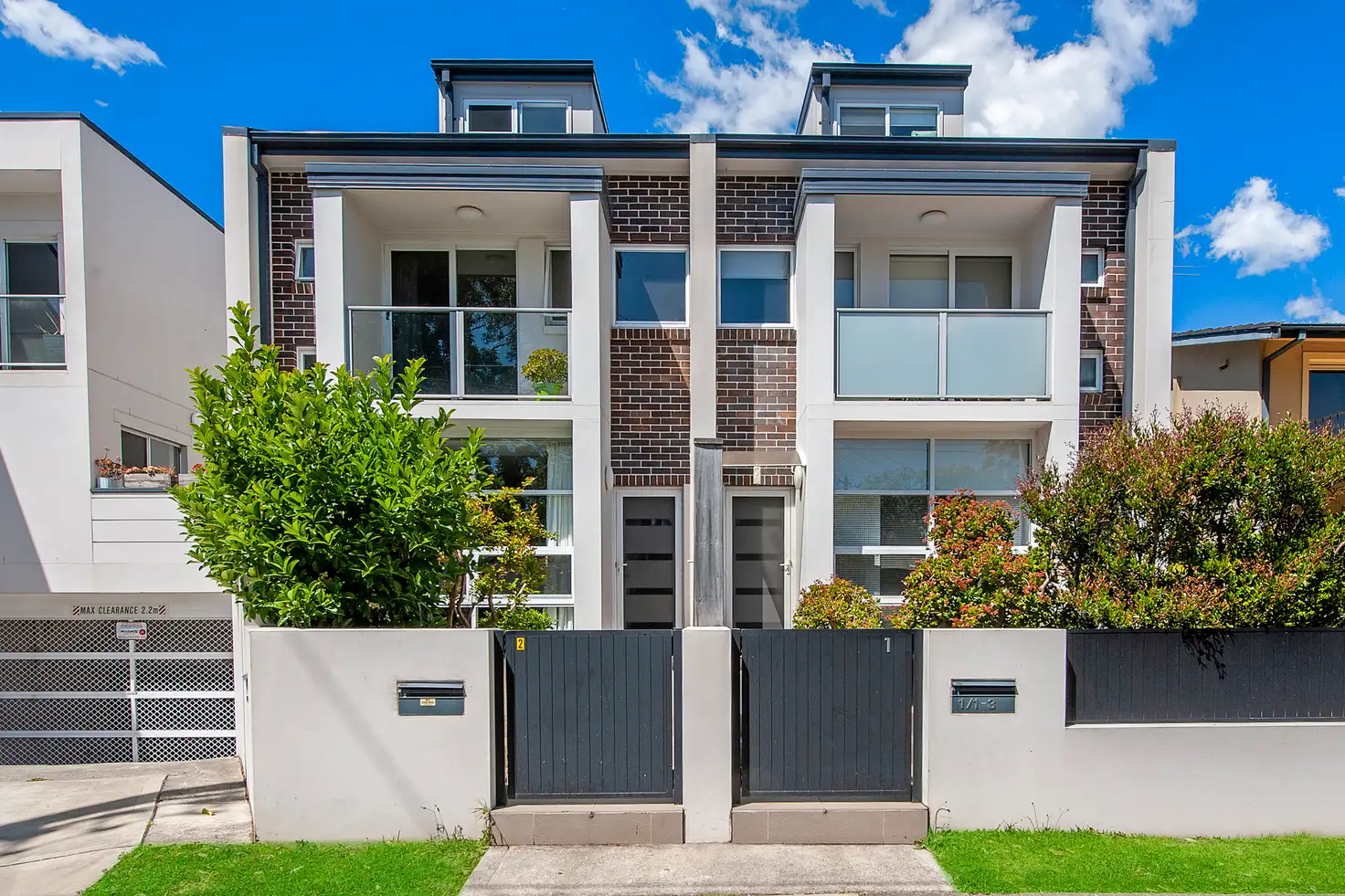 Main view of Homely townhouse listing, 2/1-3 Haldane Street, Asquith NSW 2077