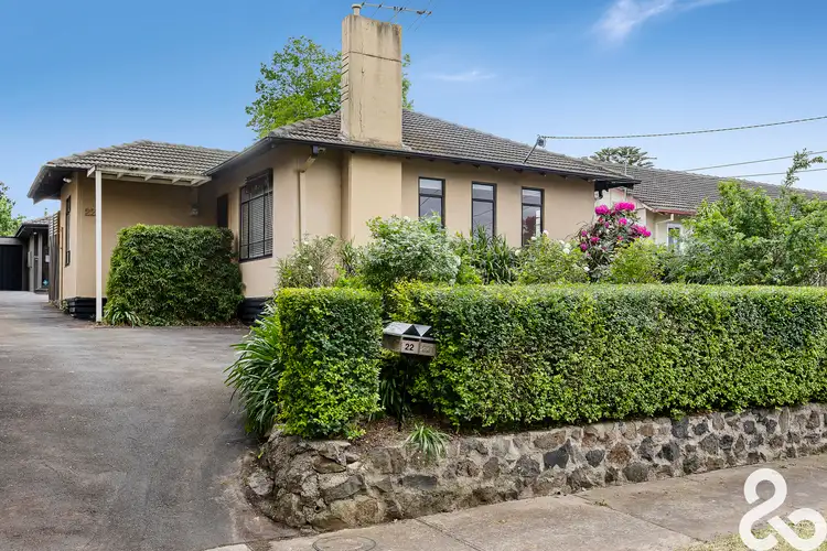 Main view of Homely unit listing, 1/22 Cynga Street, Preston VIC 3072