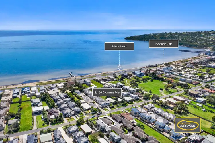 Main view of Homely unit listing, 2/186 Dromana Parade, Safety Beach VIC 3936