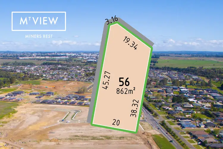 LOT 56 Bridle Street, Miners Rest VIC 3352
