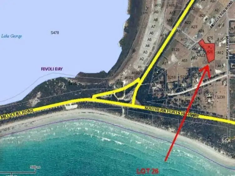 Main view of Homely land listing, Lot 26 Sutherland Drive, Beachport SA 5280