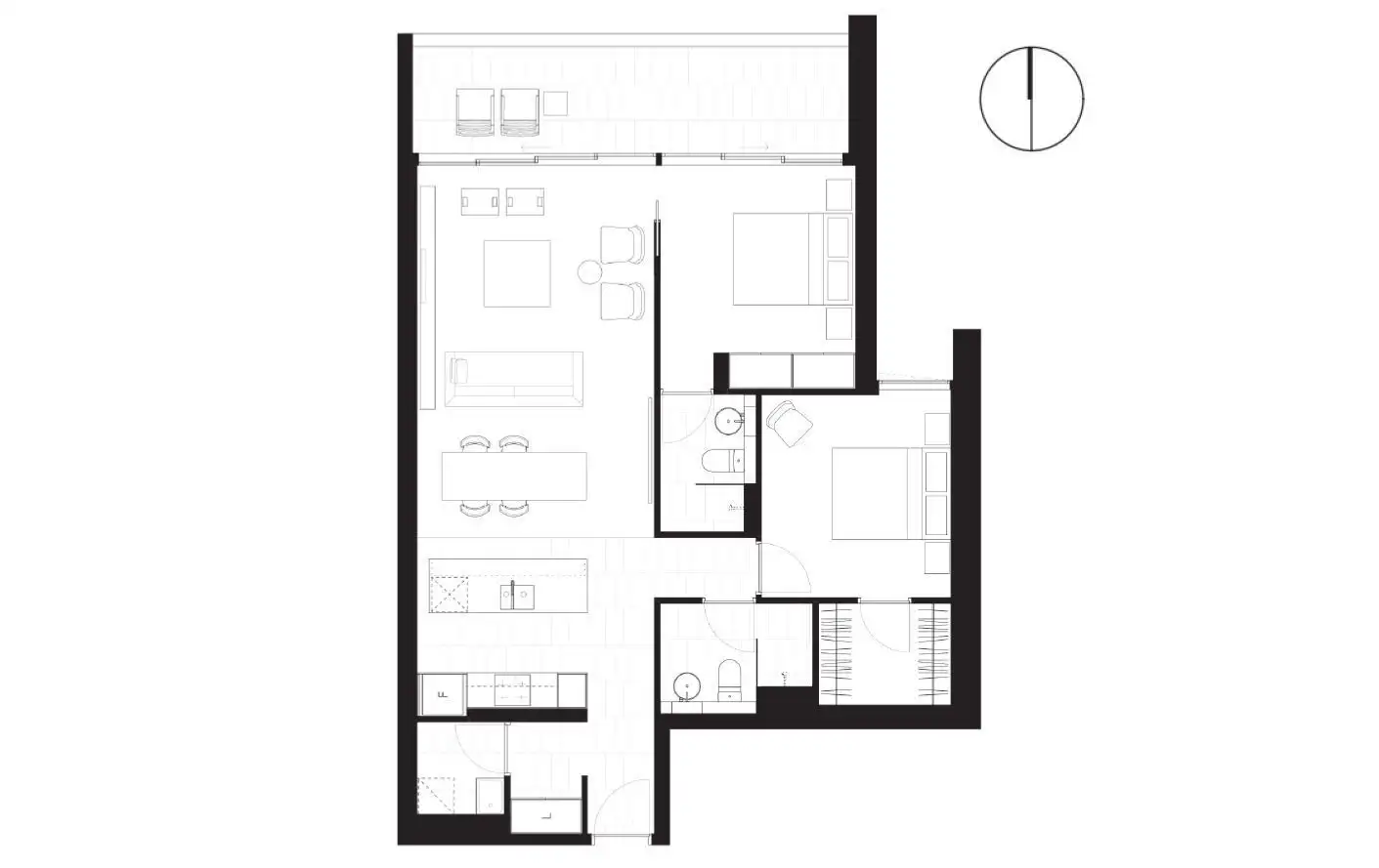 Main view of Homely apartment listing, 1302/161 Emu Bank, Belconnen ACT 2617