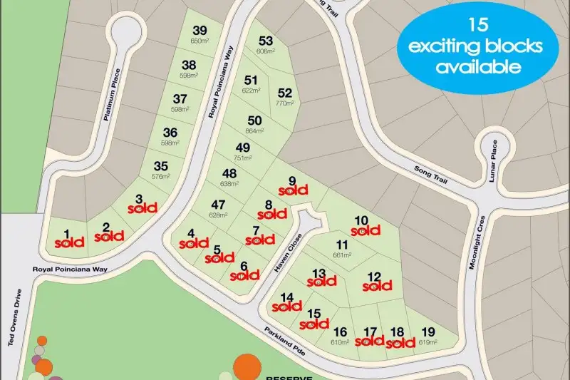 Main view of Homely land listing, 15 Royal Poincianna Way, Coffs Harbour NSW 2450