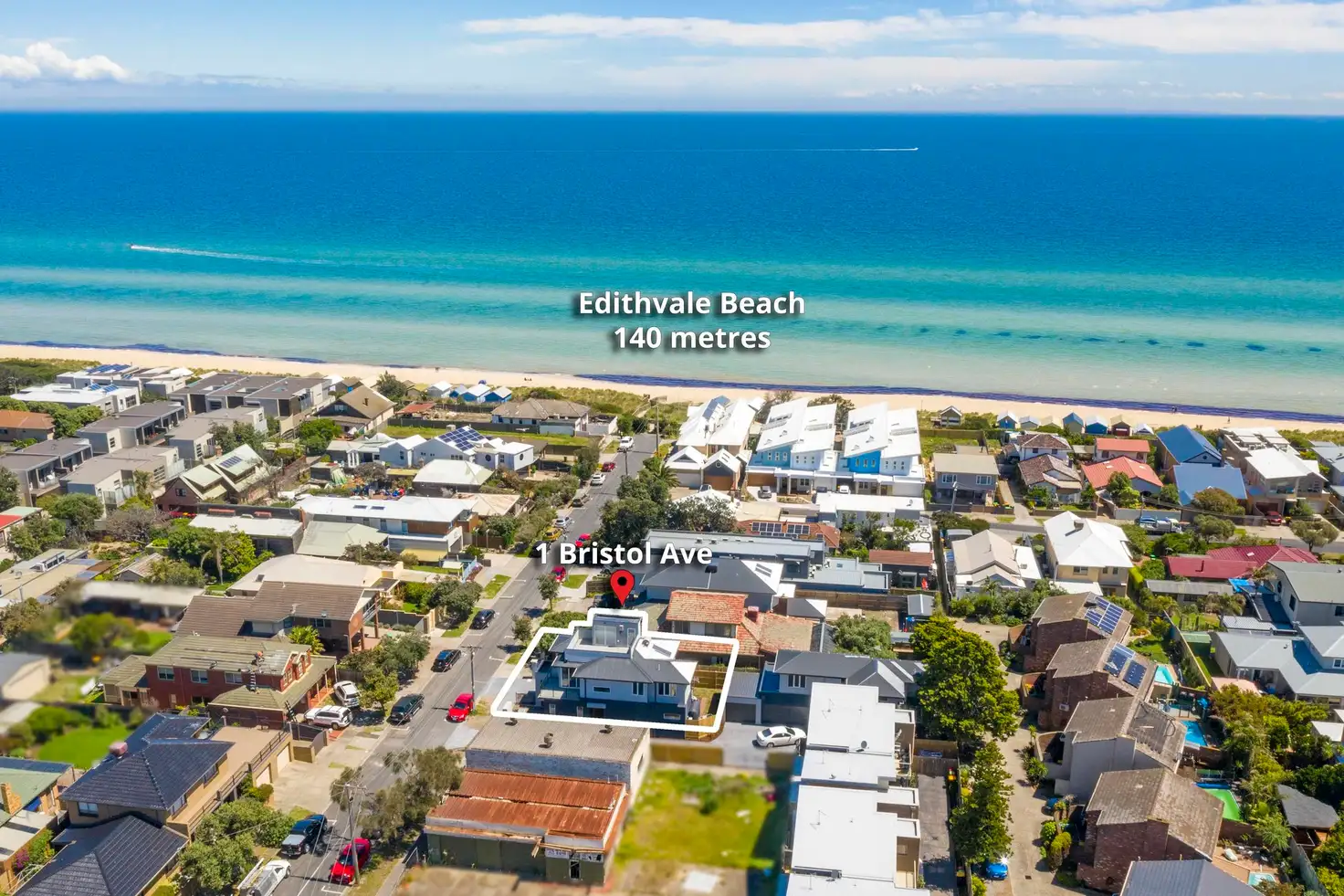 Main view of Homely unit listing, 2/1 Bristol Avenue, Edithvale VIC 3196