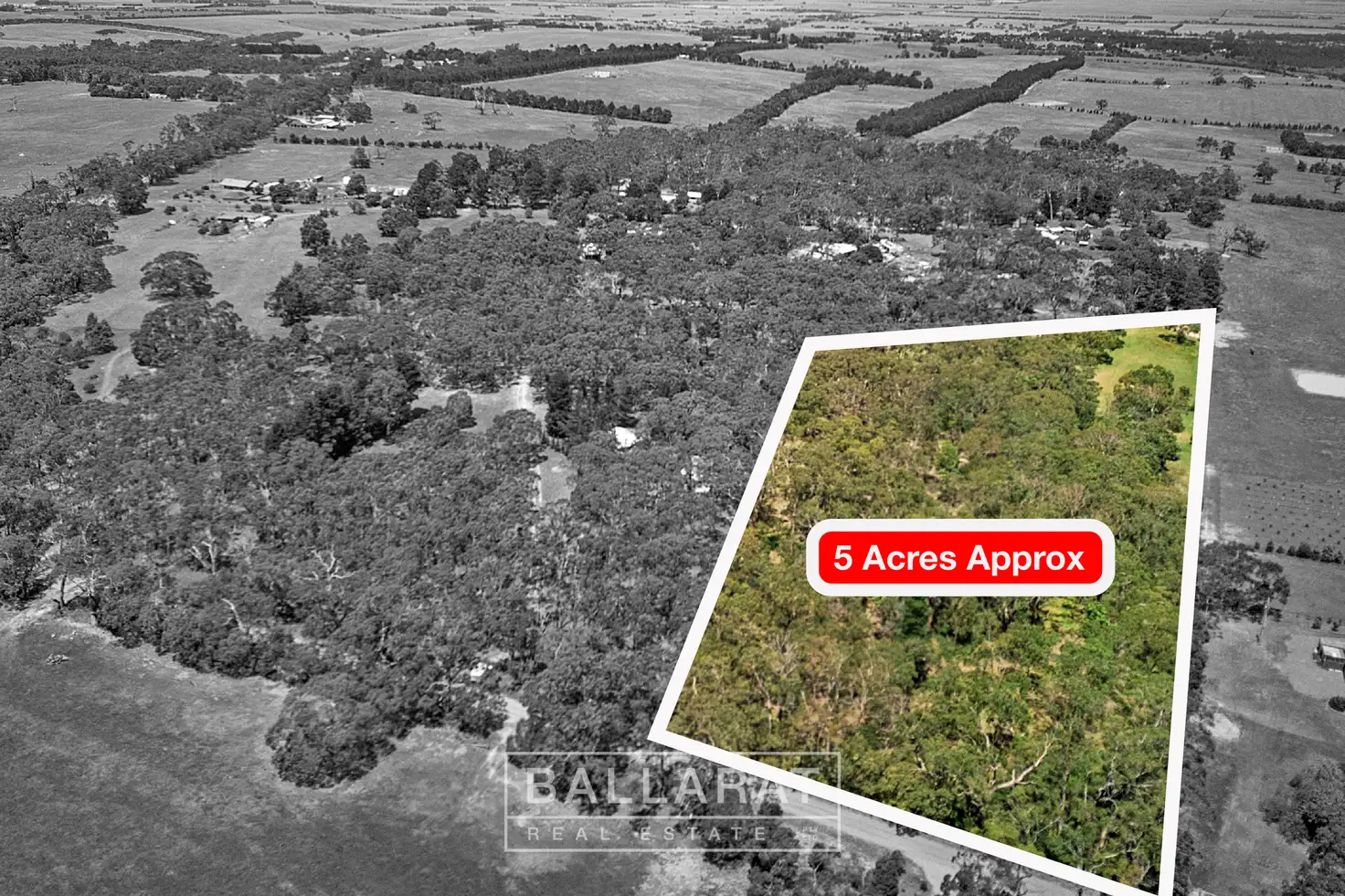 Main view of Homely land listing, 25 Mellingtons Road, Dereel VIC 3352