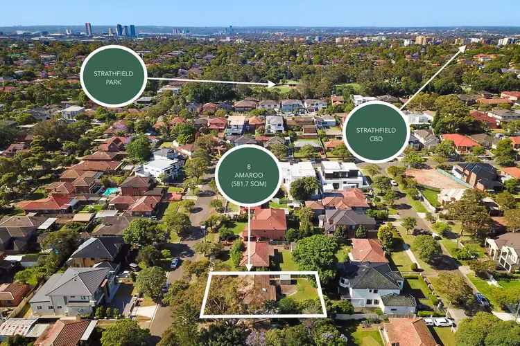 Main view of Homely house listing, 8 Amaroo Avenue, Strathfield NSW 2135