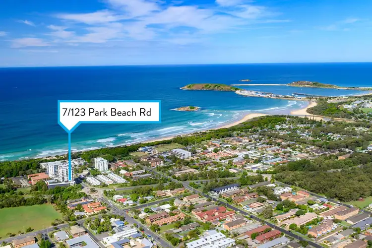 Main view of Homely apartment listing, 7/123 Park Beach Road, Coffs Harbour NSW 2450