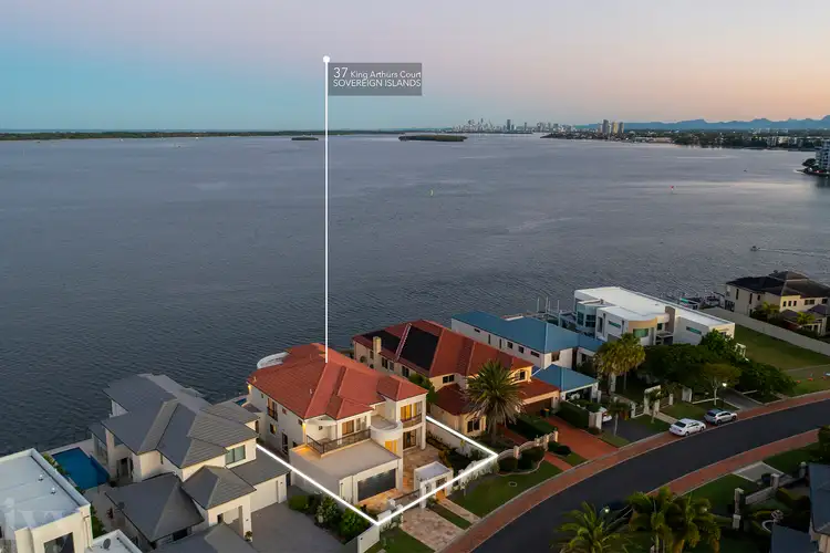 Second view of Homely house listing, 37 King Arthurs Court, Sovereign Islands QLD 4216