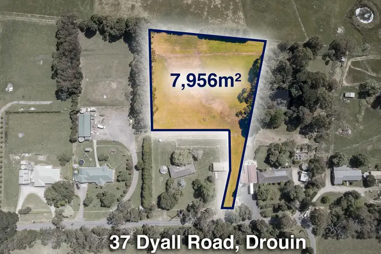 Main view of Homely land listing, 37 Dyall Road, Drouin VIC 3818